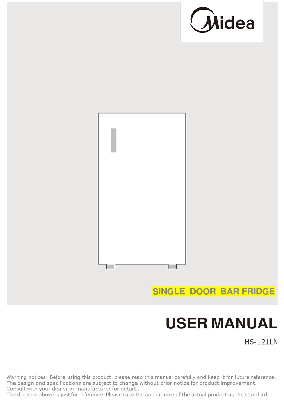 MIDEA HS-121LN USER MANUAL Pdf Download | ManualsLib