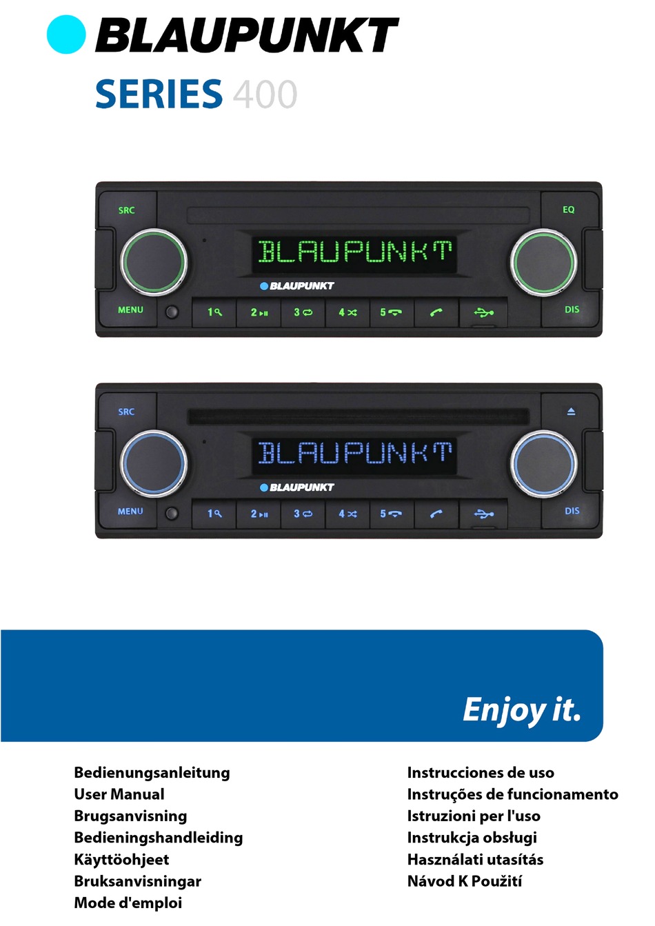 BLAUPUNKT 400 SERIES USER MANUAL Pdf Download | ManualsLib