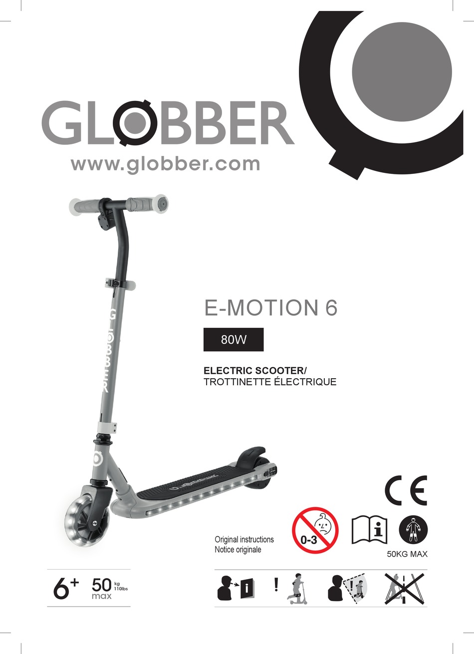 GLOBBER EMOTION 6 ORIGINAL INSTRUCTIONS MANUAL Pdf Download ManualsLib