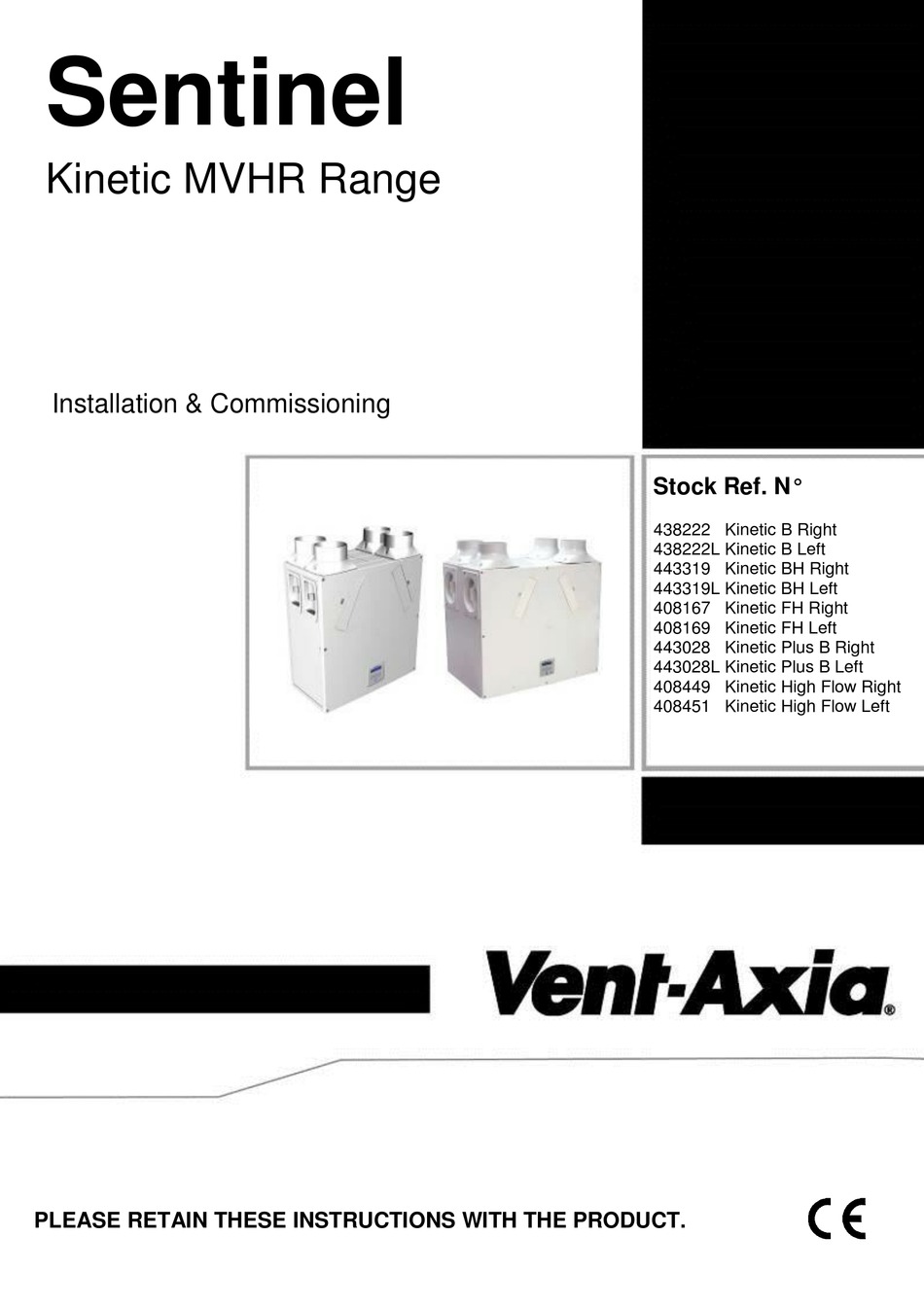 VENT-AXIA SENTINEL KINETIC MVHR INSTALLATION & COMMISSIONING Pdf ...