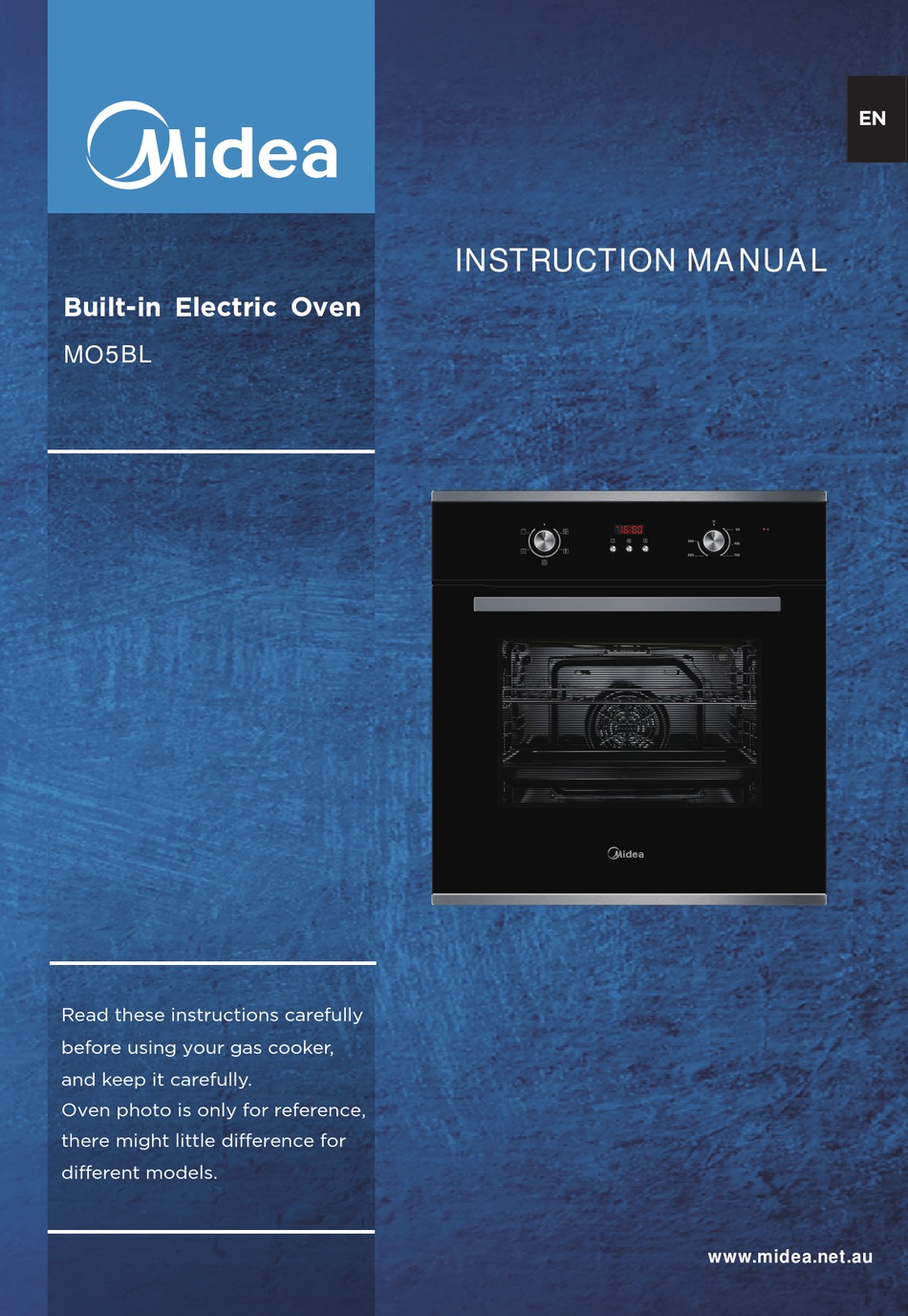 MIDEA MO5BL INSTRUCTION MANUAL Pdf Download | ManualsLib