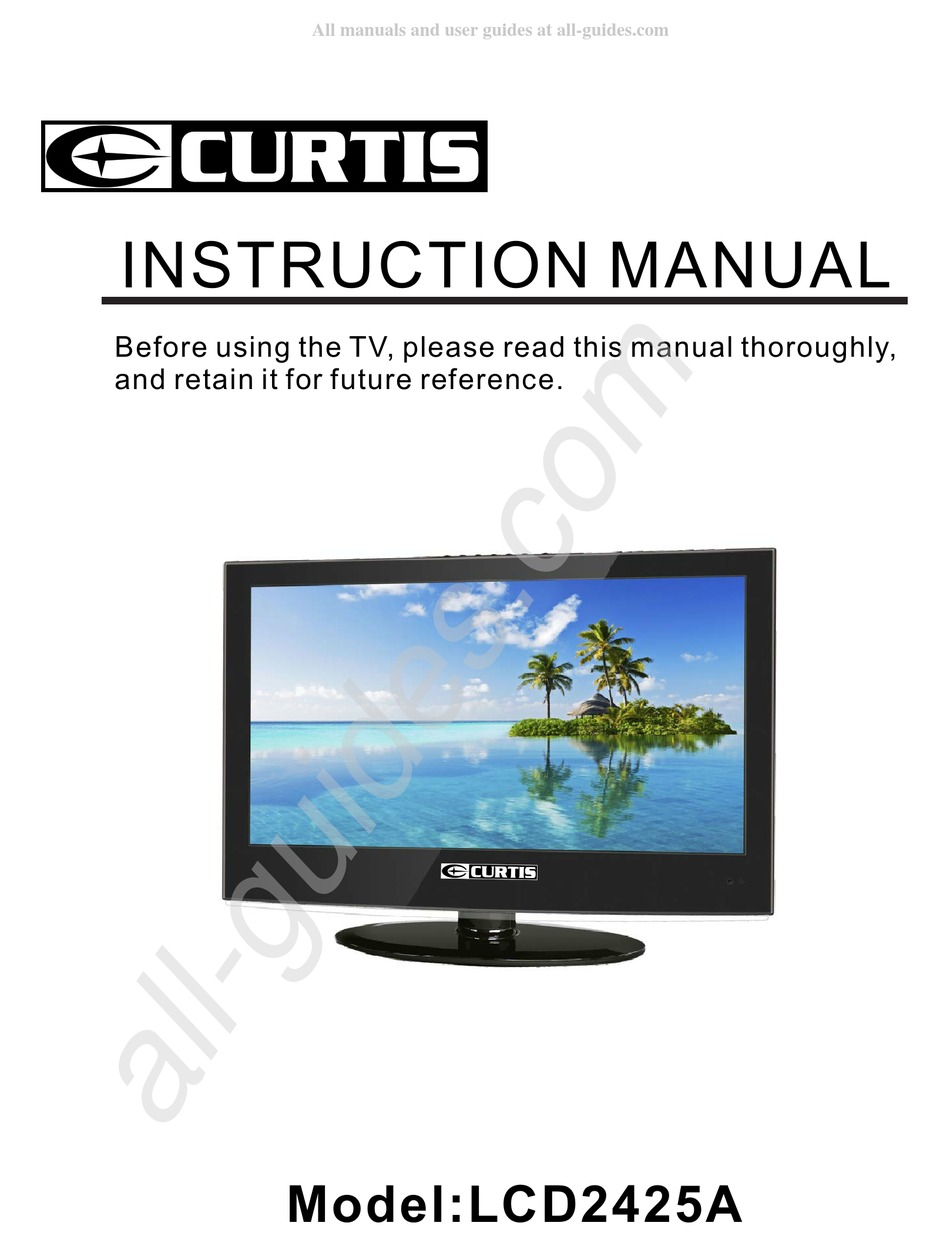 CURTIS LCD2425A INSTRUCTION MANUAL Pdf Download ManualsLib