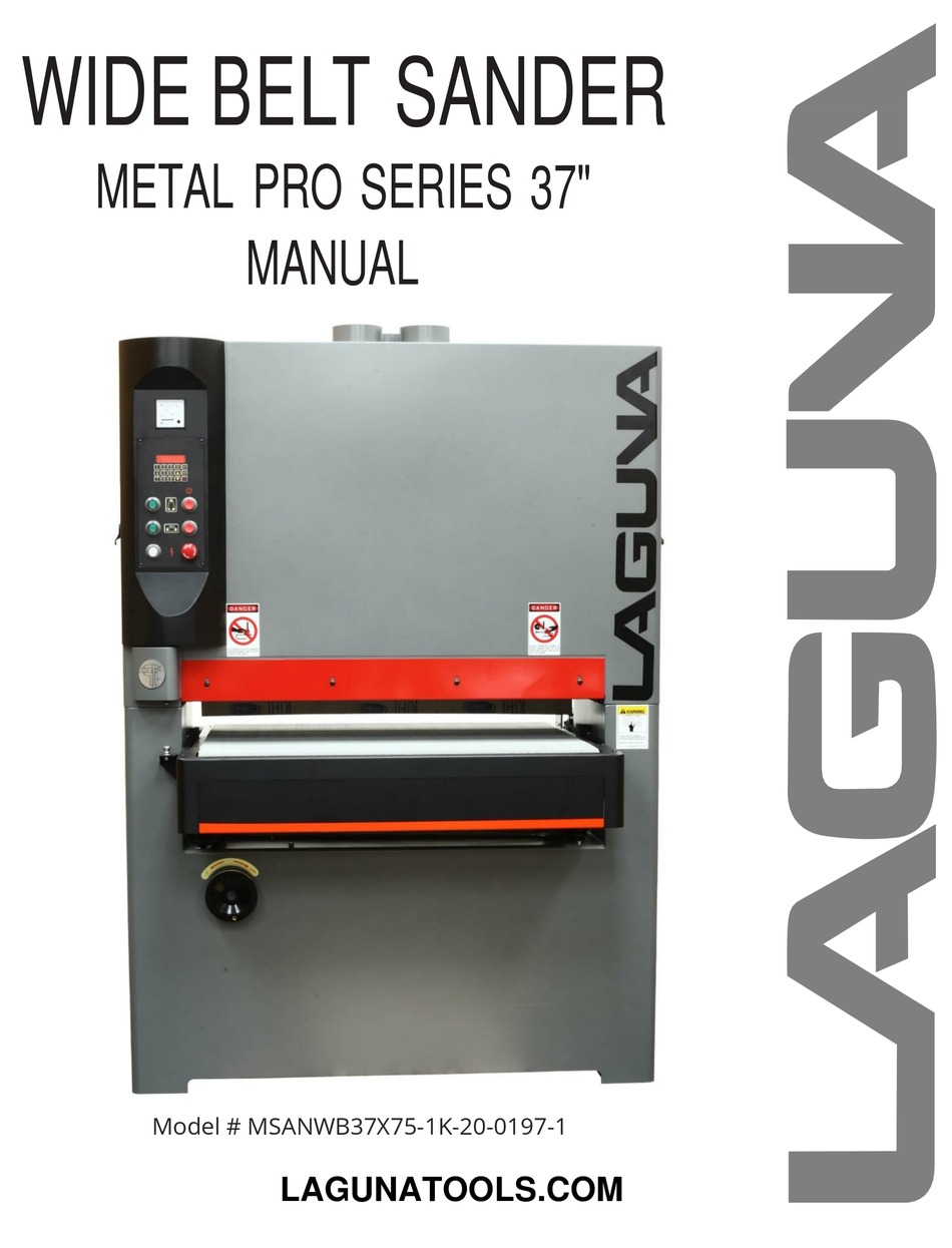 LAGUNA TOOLS METAL PRO SERIES MANUAL Pdf Download ManualsLib