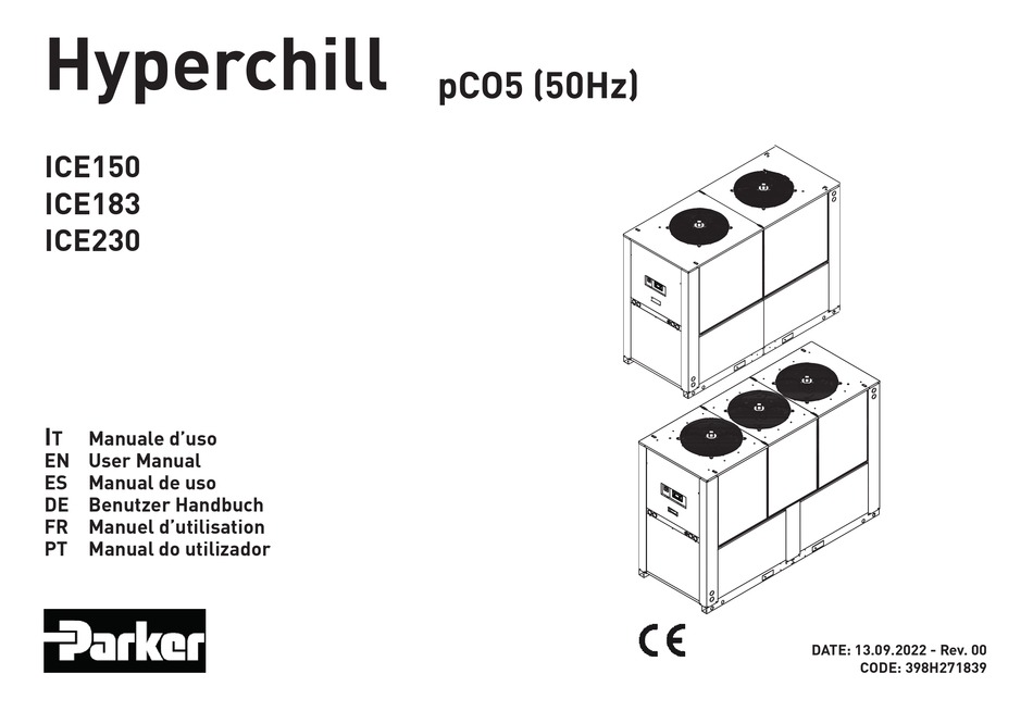 PARKER HYPERCHILL ICE150 USER MANUAL Pdf Download ManualsLib
