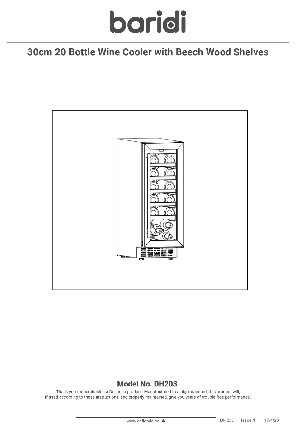 BARIDI DH203 MANUAL Pdf Download ManualsLib