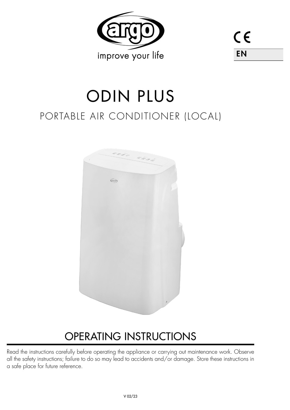 Argo Odin Plus Operating Instructions Manual Pdf Download Manualslib 6900