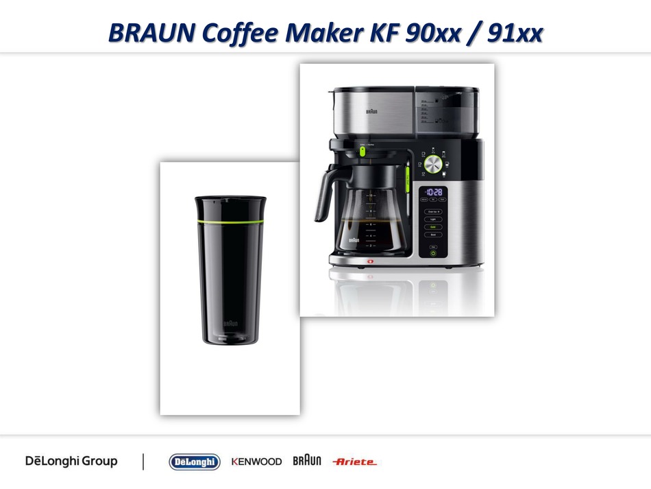 BRAUN KF 90 SERIES MANUAL Pdf Download ManualsLib