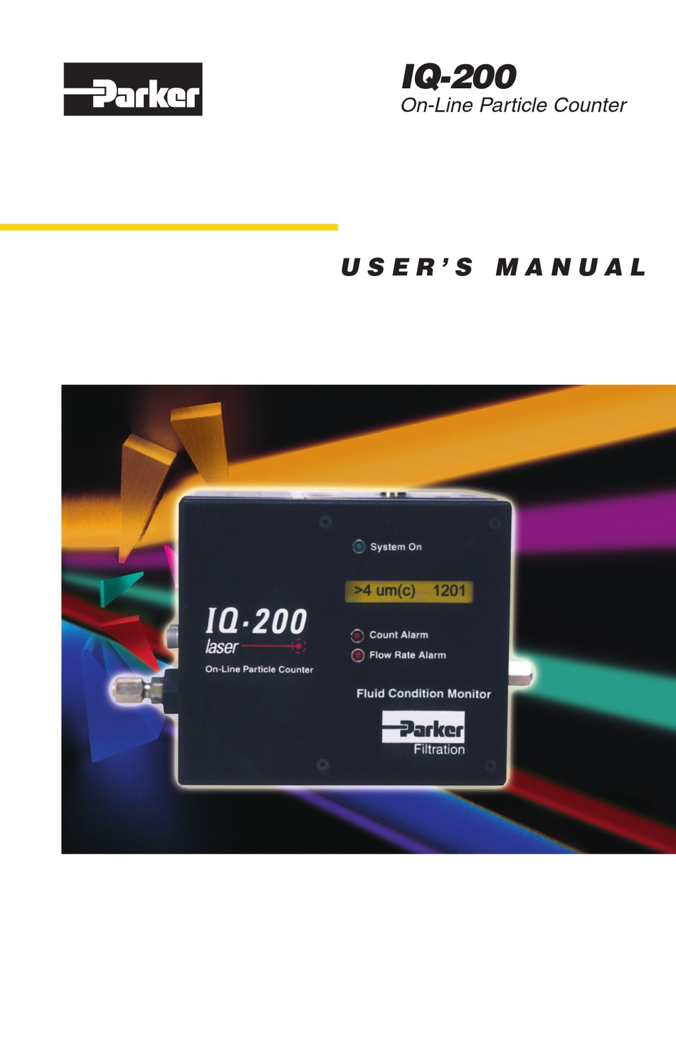PARKER IQ200 USER MANUAL Pdf Download ManualsLib
