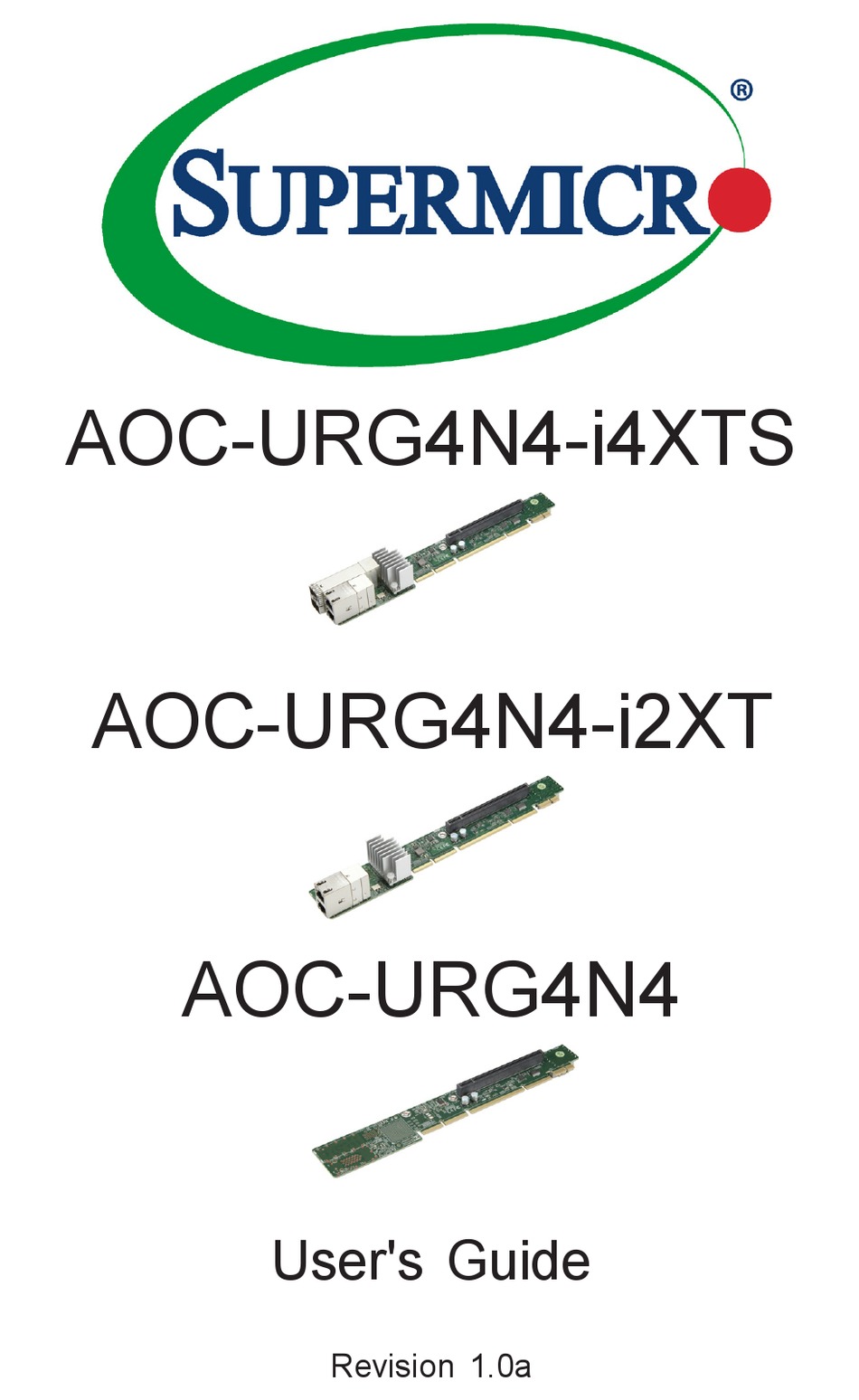 Supermicro Aoc Urg N I Xts User Manual Pdf Download Manualslib