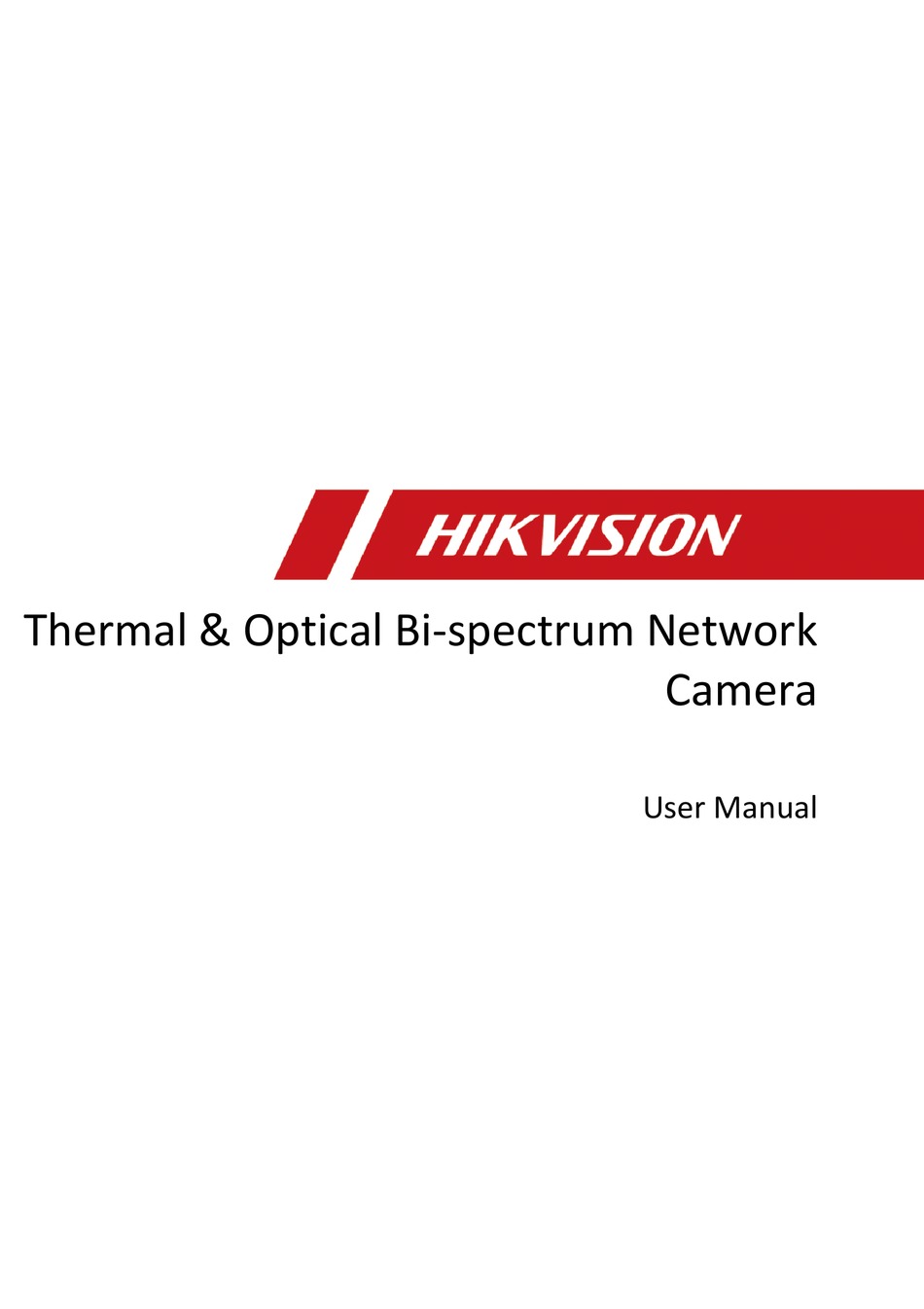 HIKVISION DS-2TD2617B-6/PA USER MANUAL Pdf Download | ManualsLib