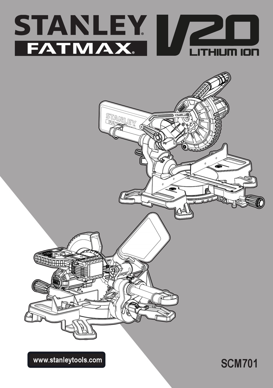 STANLEY FATMAX SCM701M2 ORIGINAL INSTRUCTIONS MANUAL Pdf Download