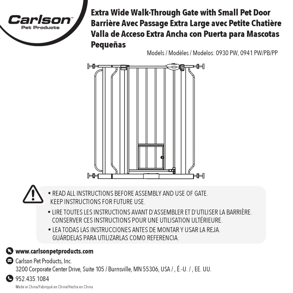 CARLSON 0941 PW INSTRUCTIONS MANUAL Pdf Download ManualsLib