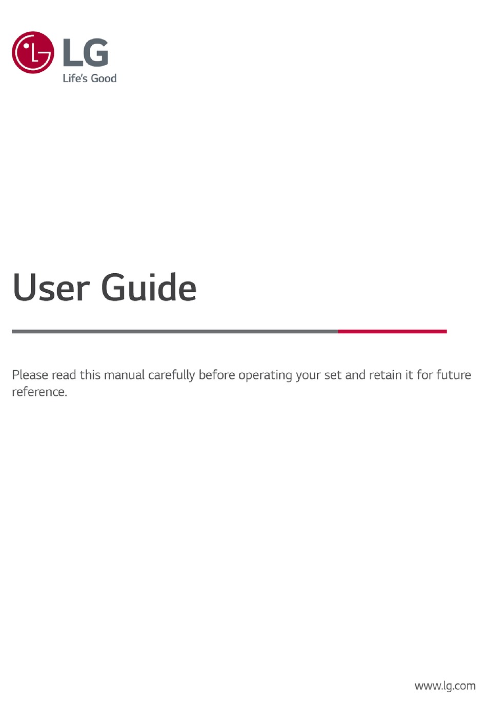 LG NANOCELL 43UQ7590PUB USER MANUAL Pdf Download ManualsLib