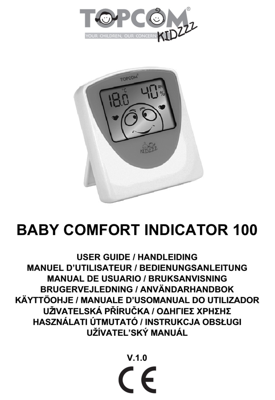 BABY COMFORT INDICATOR 100 USER MANUAL Pdf Download ManualsLib