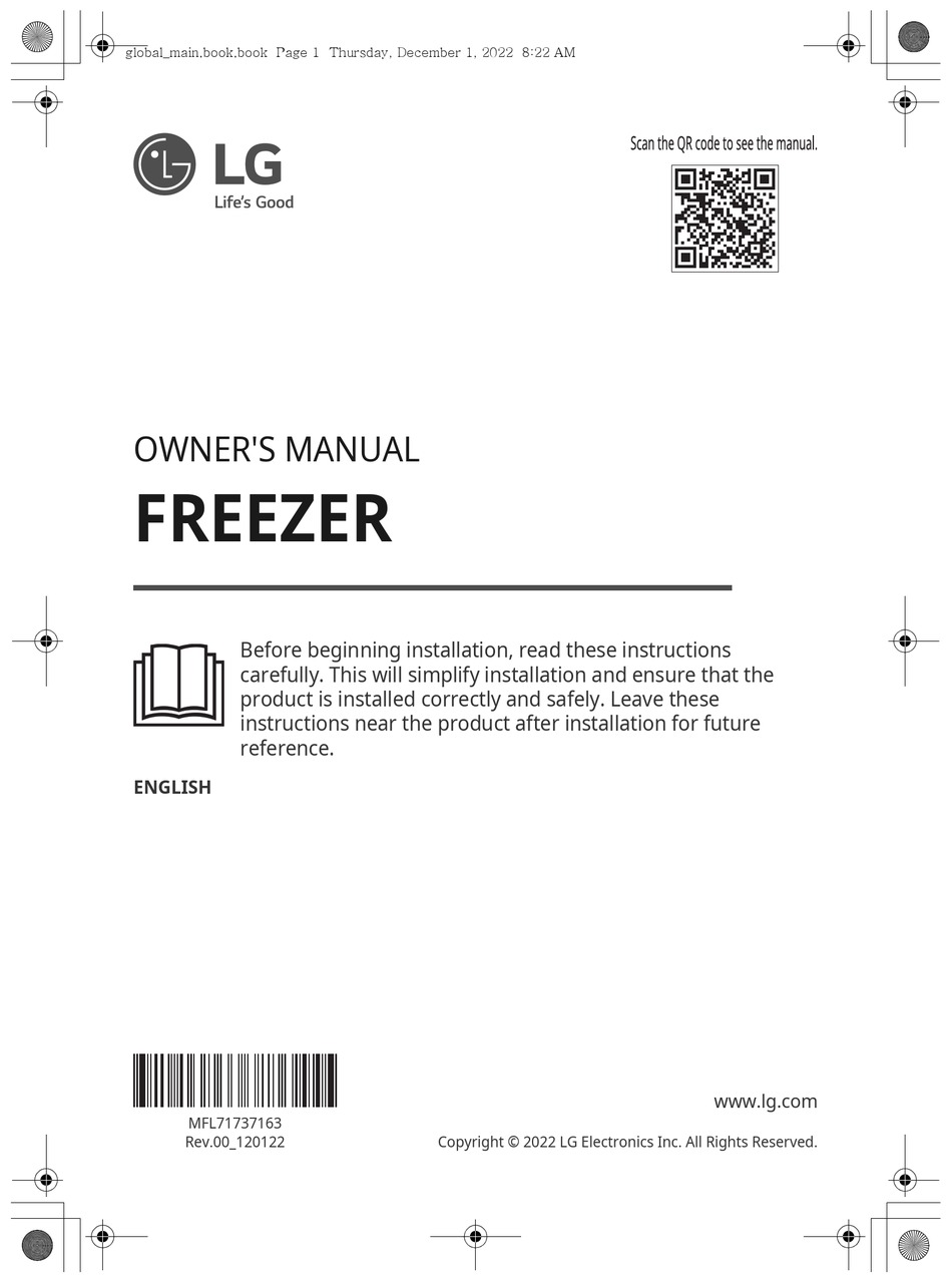 LG GC-B414FGQF OWNER'S MANUAL Pdf Download | ManualsLib