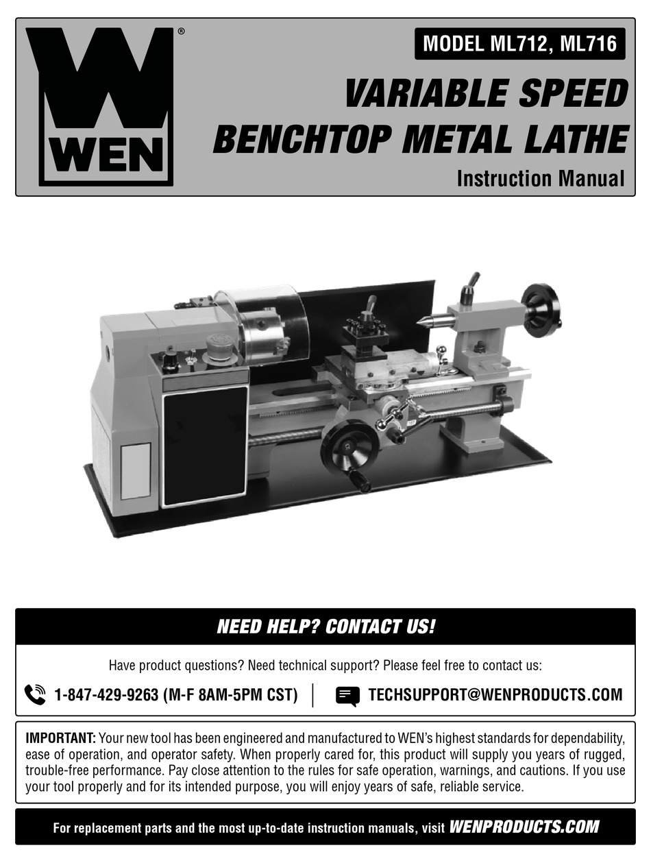 WEN ML712 INSTRUCTION MANUAL Pdf Download ManualsLib