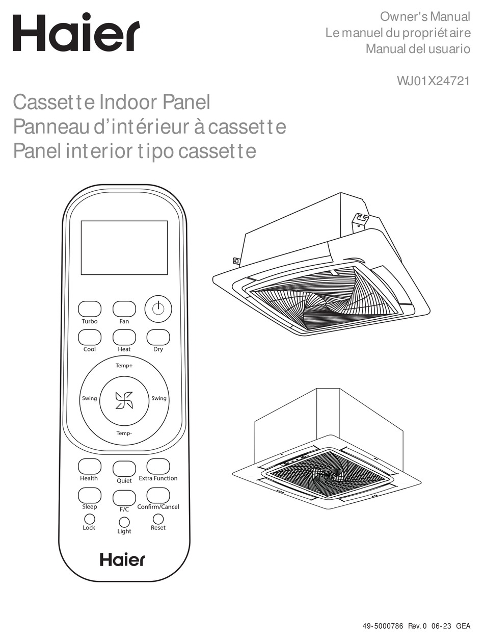 HAIER WJ01X24721 OWNER