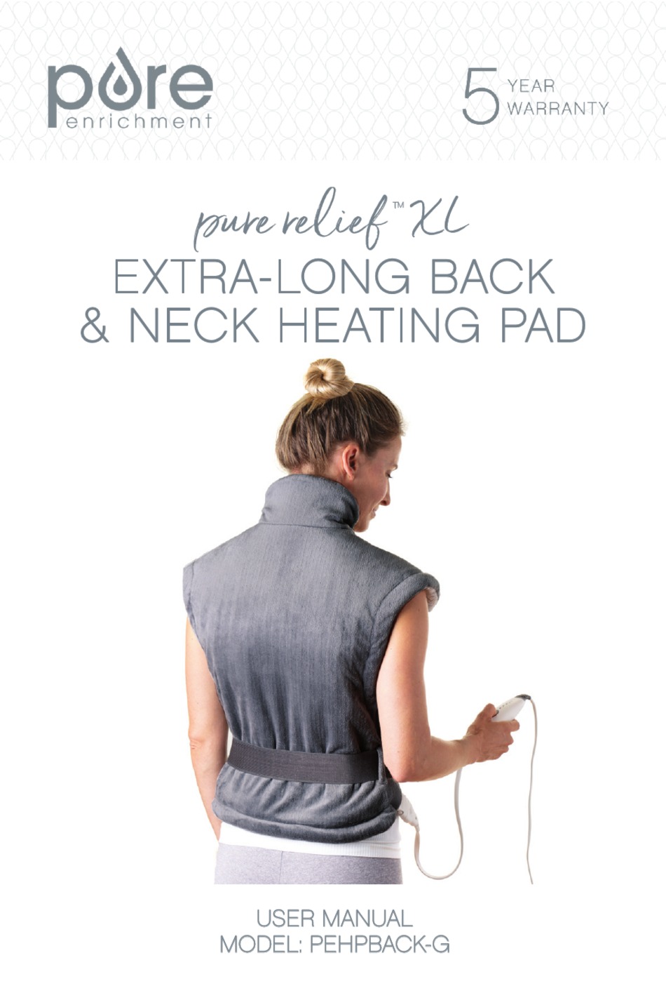 PURE ENRICHMENT PURE RELIEF XL USER MANUAL Pdf Download ManualsLib