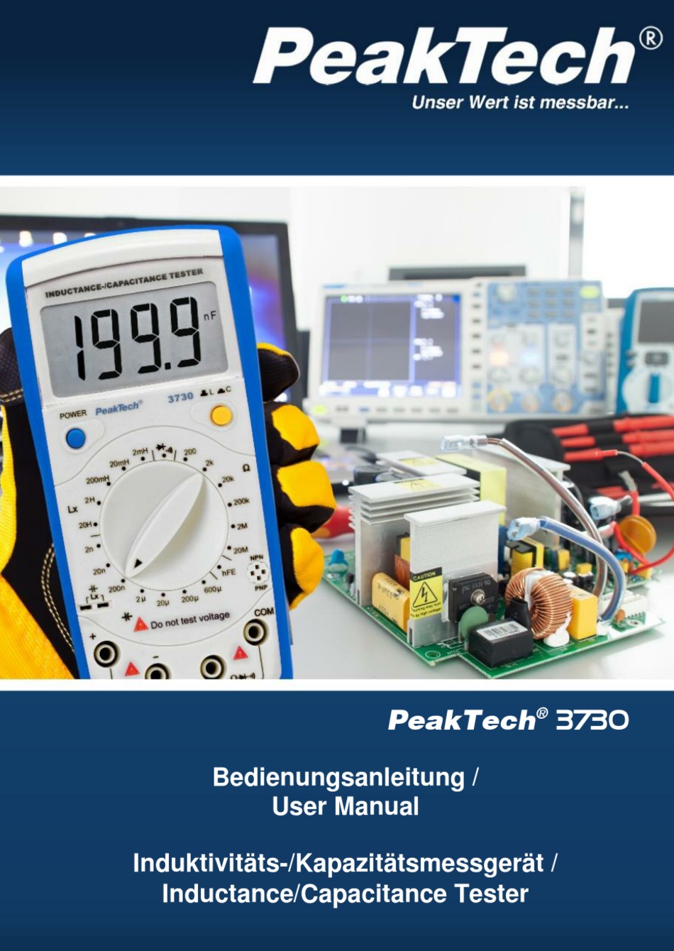 PEAKTECH P3730 USER MANUAL Pdf Download | ManualsLib