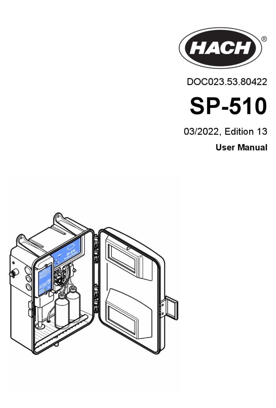 HACH 5410001 USER MANUAL Pdf Download ManualsLib