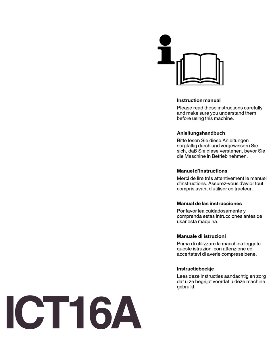 MCCULLOCH ICT16A INSTRUCTION MANUAL Pdf Download | ManualsLib