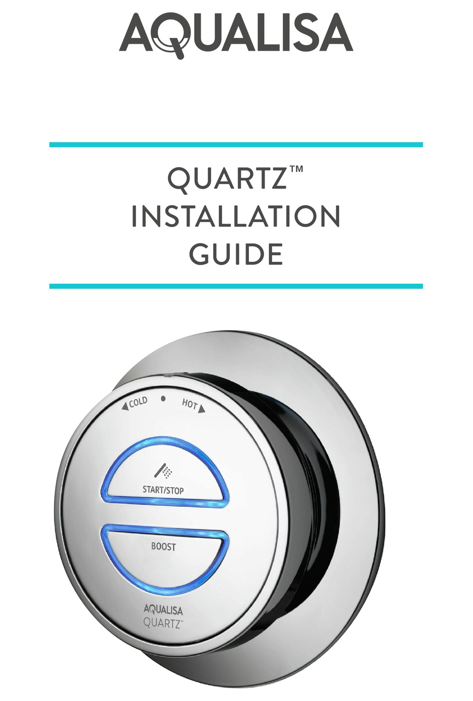 AQUALISA QUARTZ QZD.A1.BR.20 INSTALLATION MANUAL Pdf Download ManualsLib