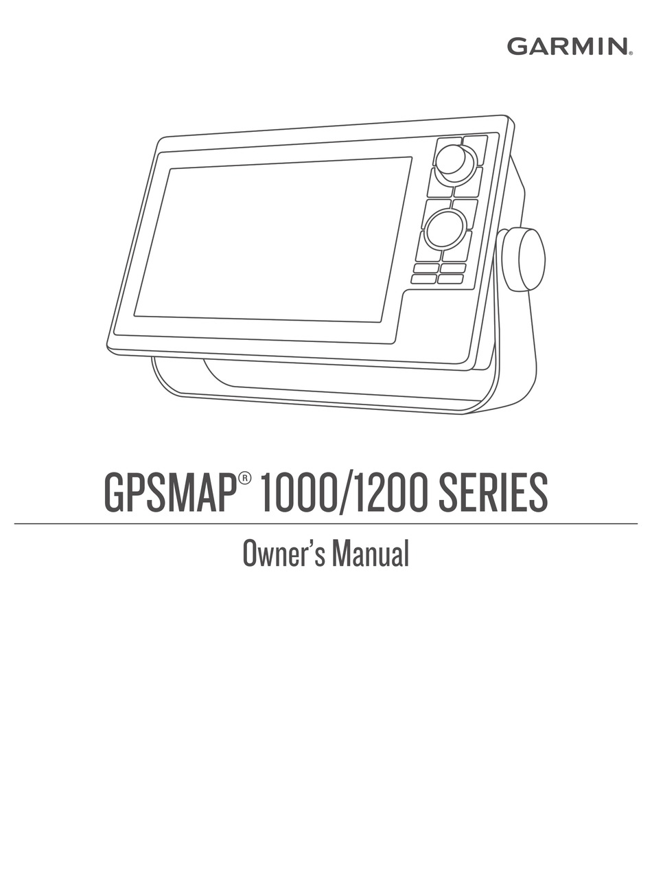 GARMIN GPSMAP 1000 OWNER