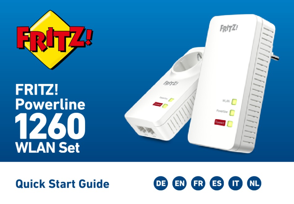FRITZ! POWERLINE 1260 QUICK START MANUAL Pdf Download ManualsLib