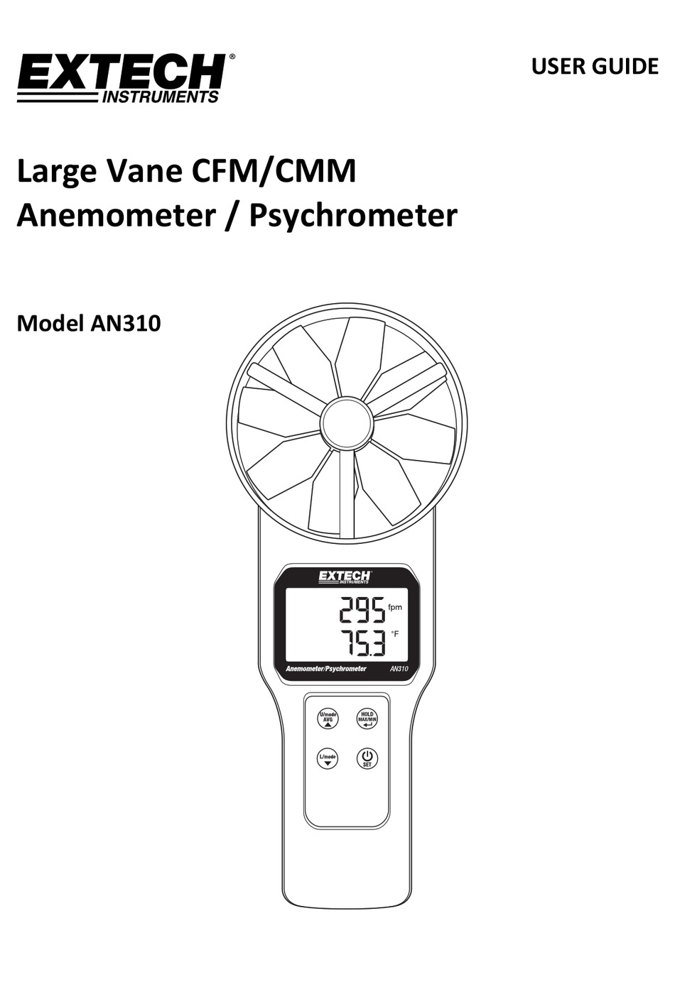 EXTECH INSTRUMENTS AN310-NIST USER MANUAL Pdf Download | ManualsLib