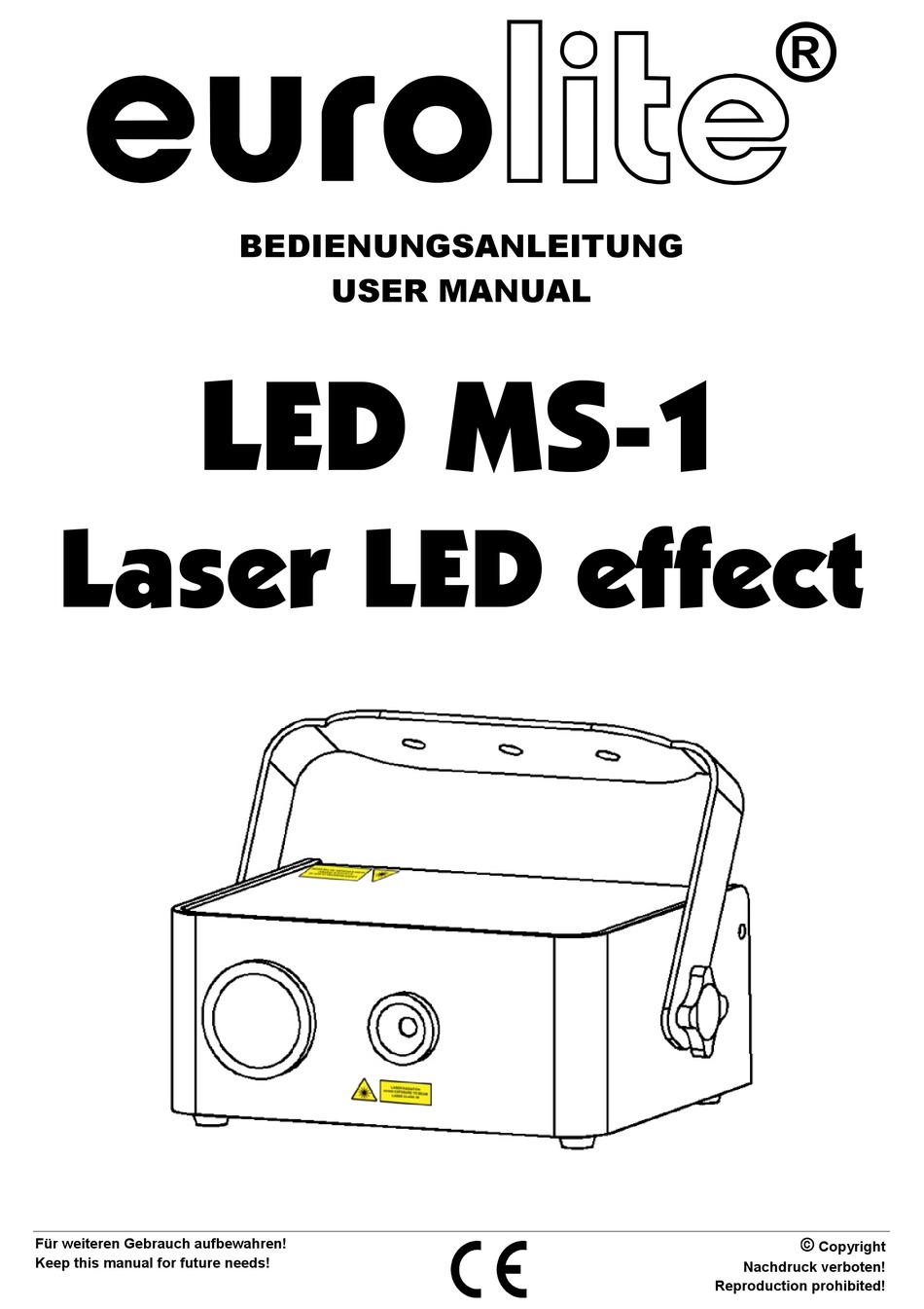 EUROLITE LED MS-1 USER MANUAL Pdf Download | ManualsLib