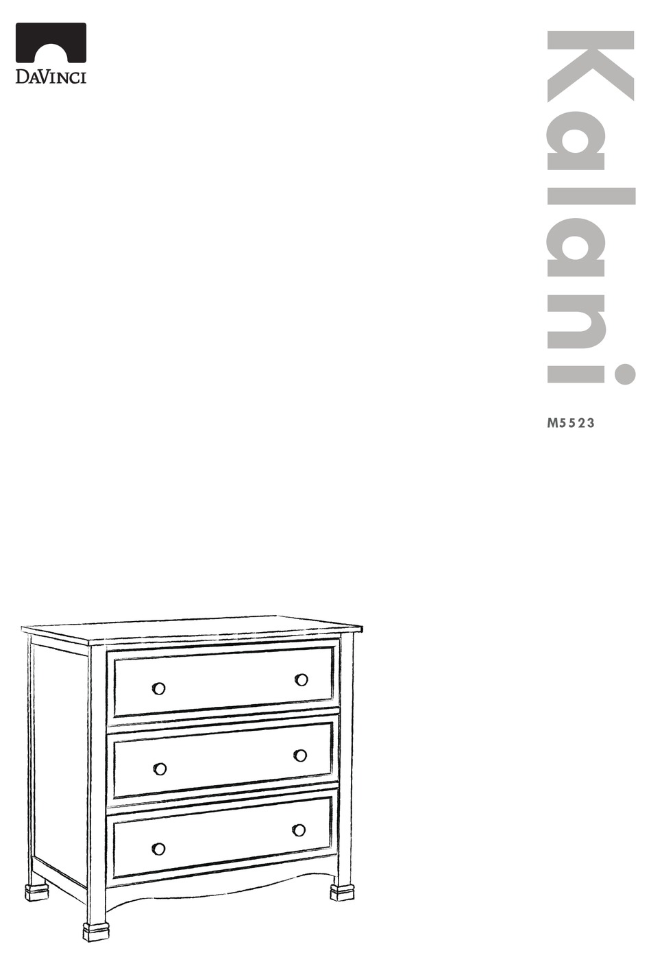 DAVINCI KALANI M5523 MANUAL Pdf Download ManualsLib