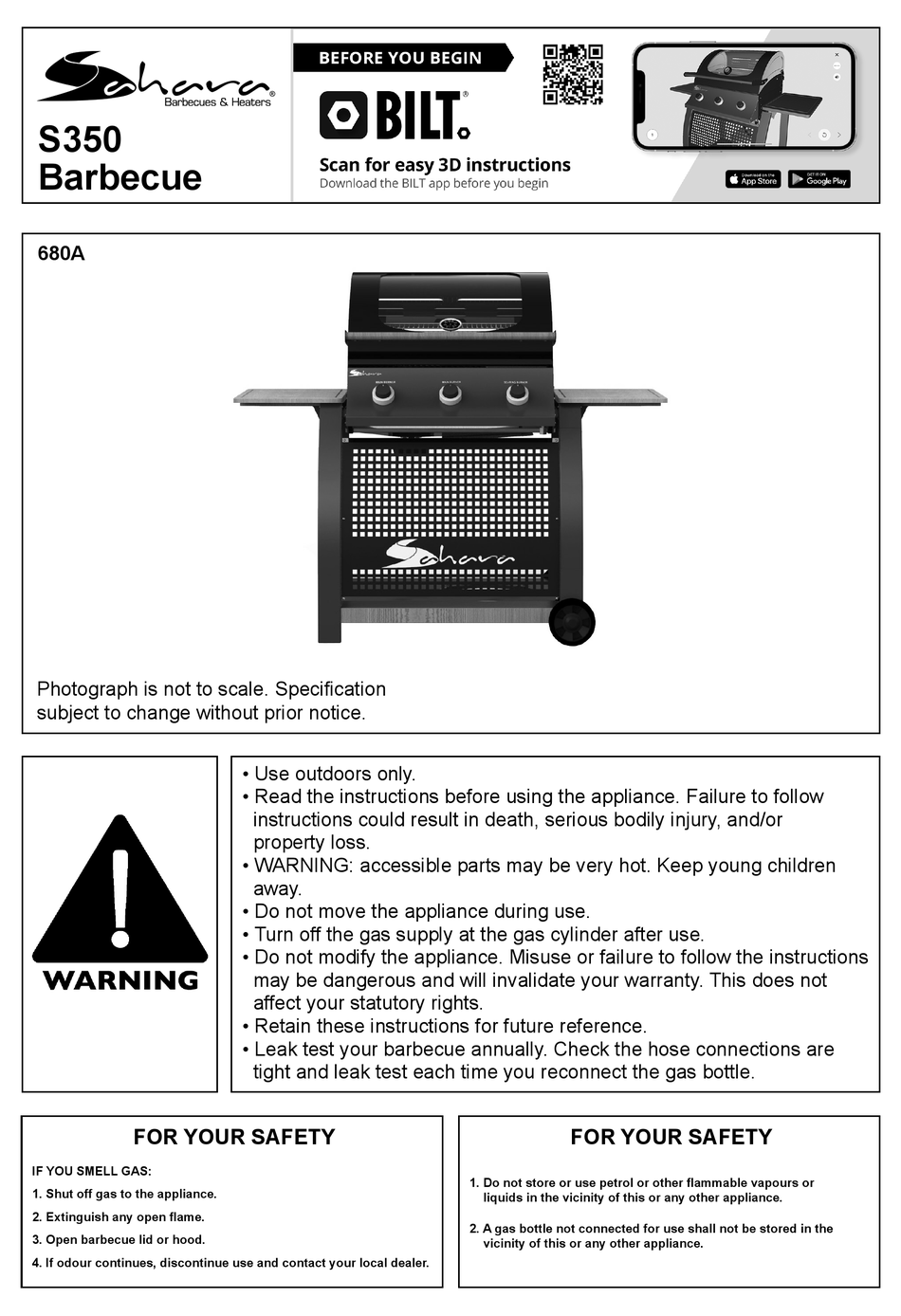 SAHARA S350 MANUAL Pdf Download | ManualsLib