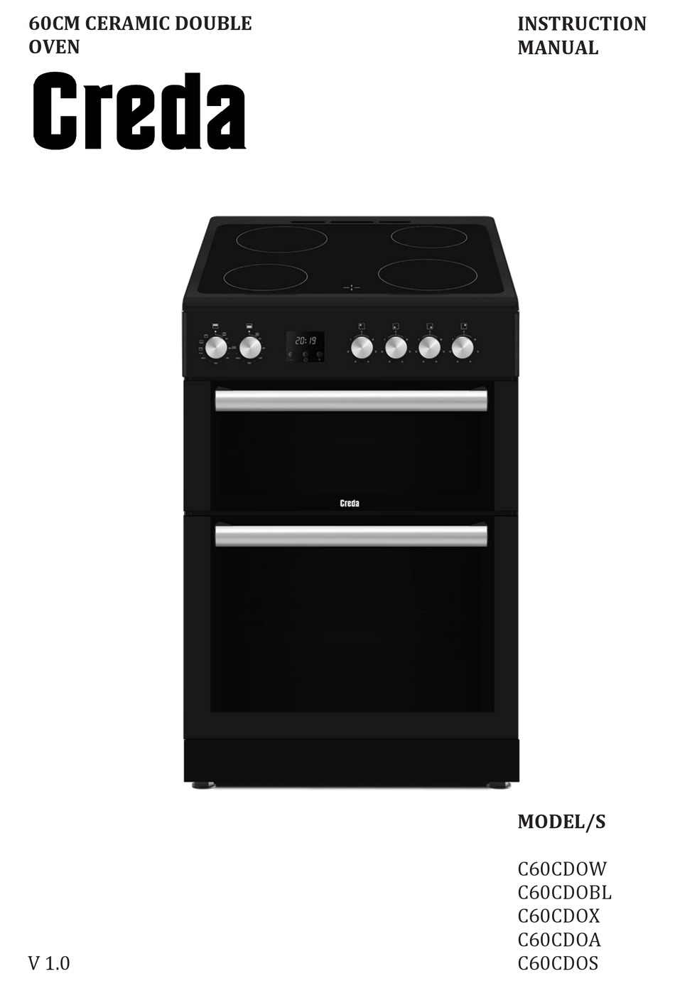 CREDA C60CDOW INSTRUCTION MANUAL Pdf Download ManualsLib