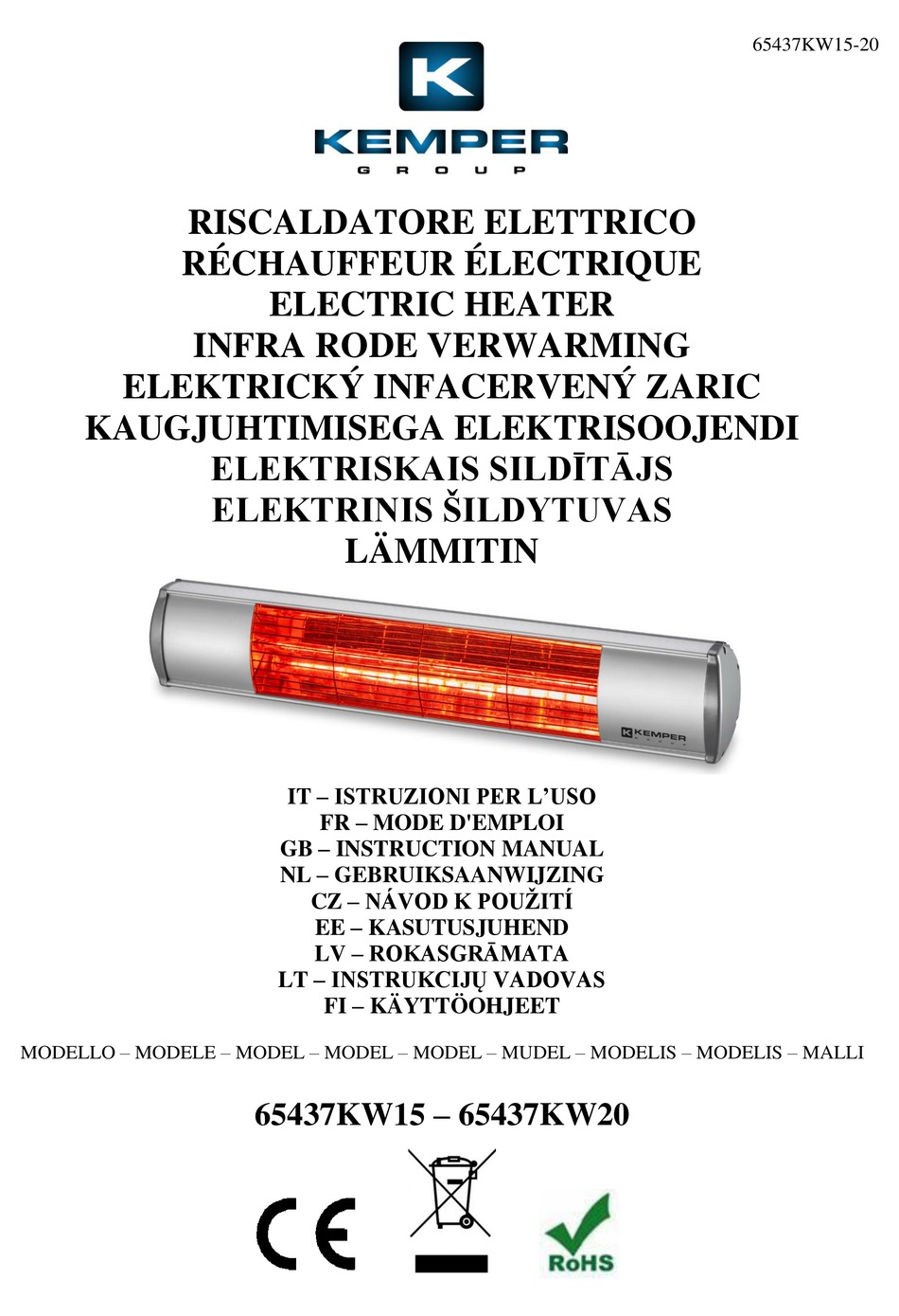 KEMPER 65437KW15 INSTRUCTION MANUAL Pdf Download ManualsLib