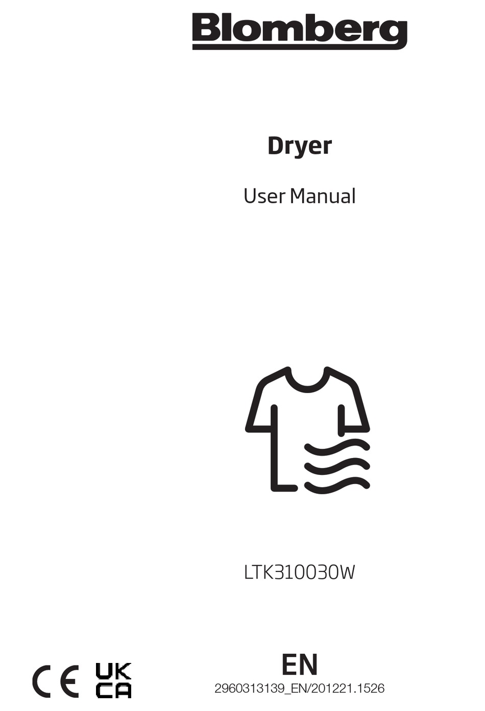 BLOMBERG LTK310030W USER MANUAL Pdf Download | ManualsLib