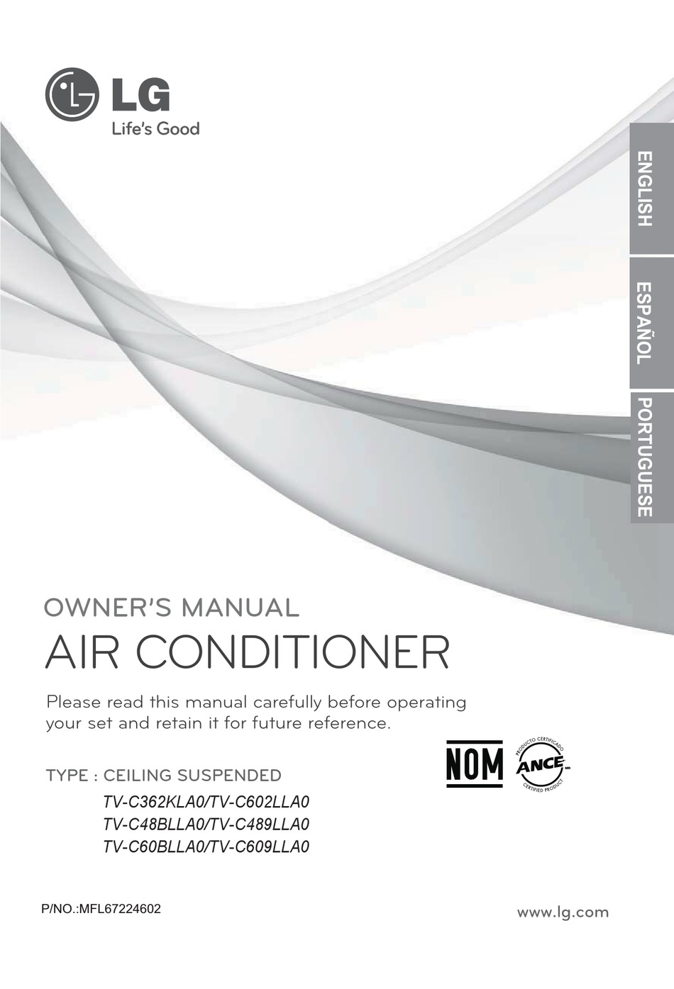 LG TV-C362KLA0 OWNER'S MANUAL Pdf Download | ManualsLib