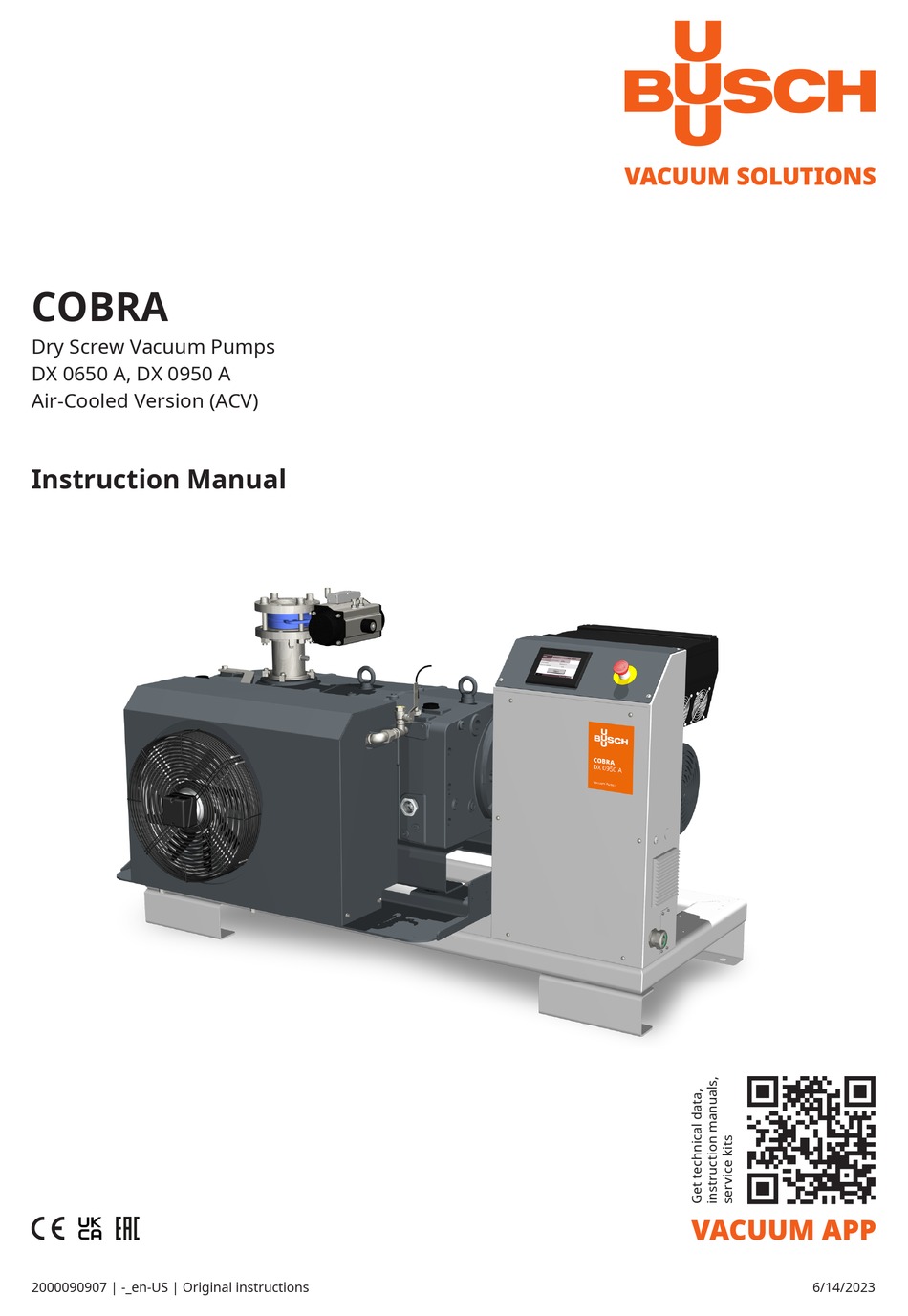 Busch Cobra Dx A Instruction Manual Pdf Download Manualslib