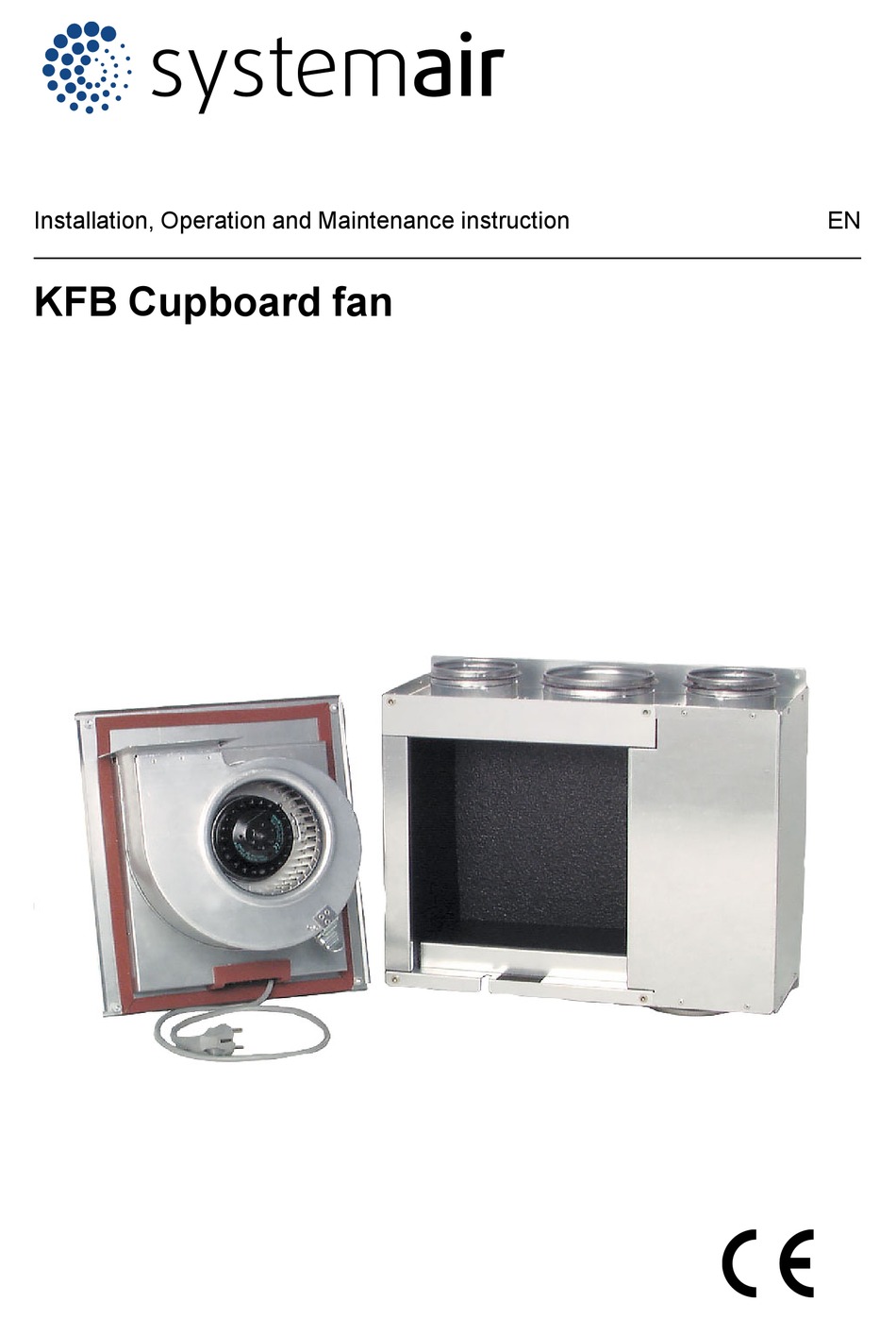 SYSTEMAIR KFB INSTALLATION,OPERATION AND MAINTENANCE INSTRUCTION Pdf