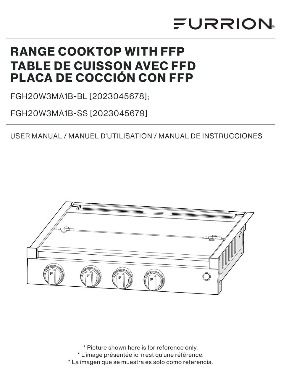 FURRION FGH20W3MA1B BL USER MANUAL Pdf Download ManualsLib