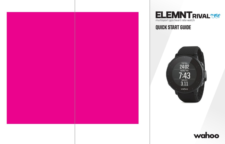 wahoo elemnt rival update