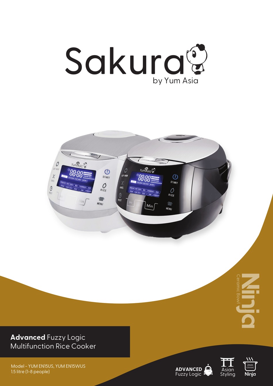 YUM ASIA SAKURA YUM EN15US MANUAL Pdf Download | ManualsLib