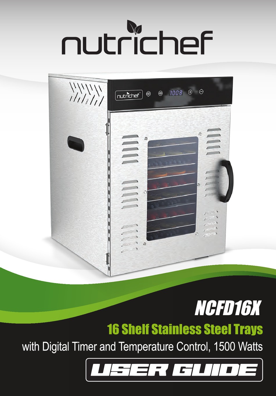 NUTRICHEF NCFD16X USER MANUAL Pdf Download ManualsLib