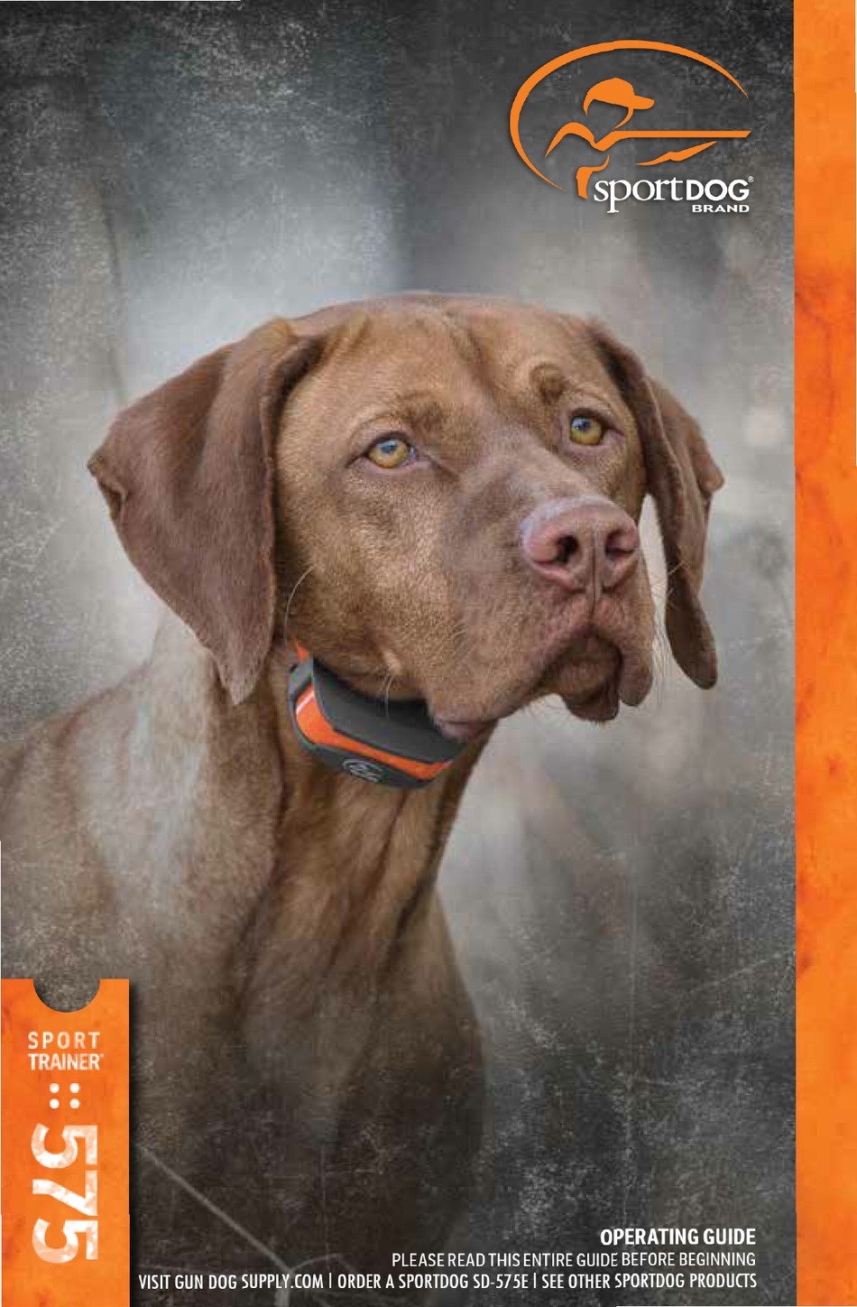 SPORTDOG SPORT TRAINER 575 OPERATION MANUAL Pdf Download ManualsLib