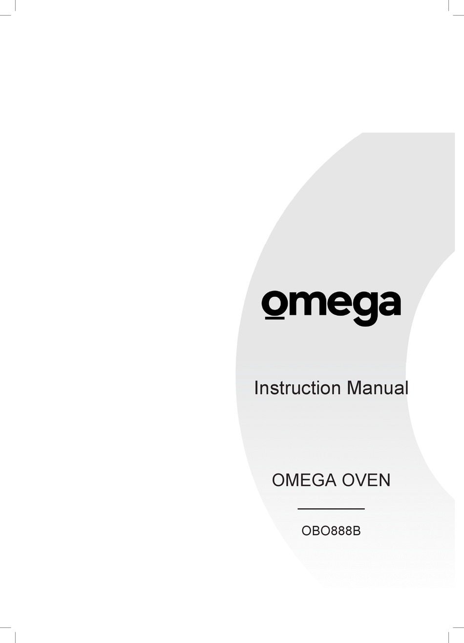 OMEGA OBO888B INSTRUCTION MANUAL Pdf Download | ManualsLib