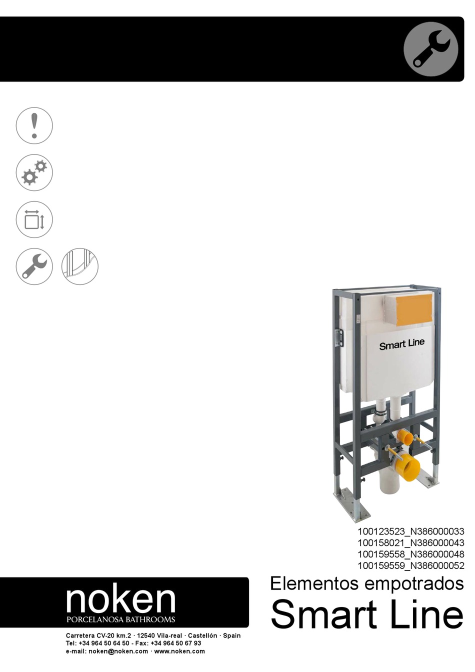 NOKEN SMART LINE 100123523N386000033 MANUAL Pdf Download ManualsLib