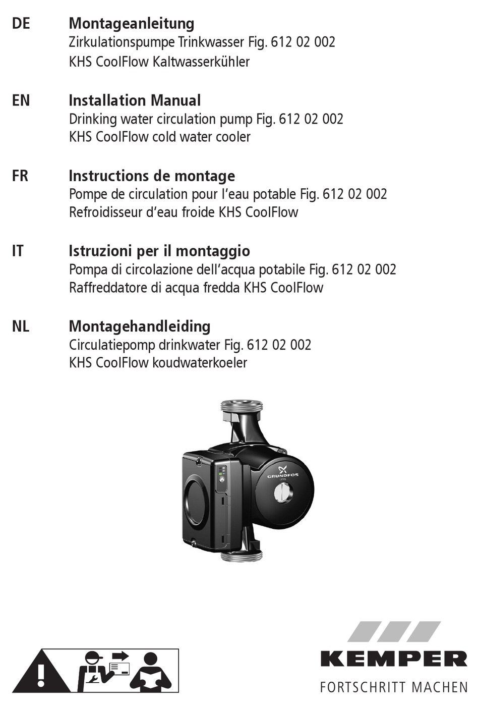 KEMPER 612 02 002 INSTALLATION MANUAL Pdf Download ManualsLib