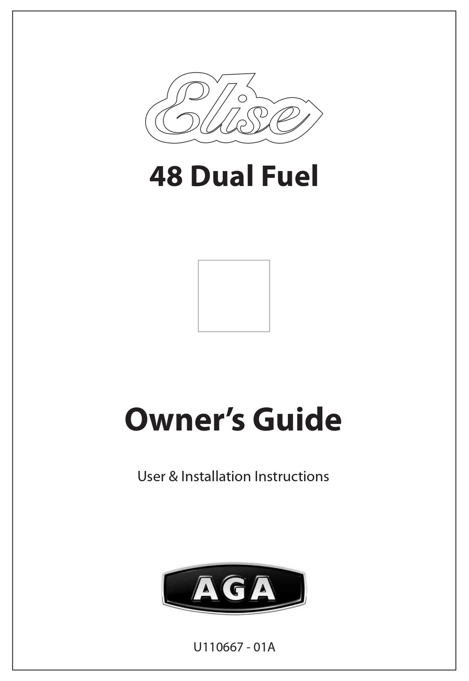 AGA AEL48DFSS OWNER'S MANUAL Pdf Download ManualsLib