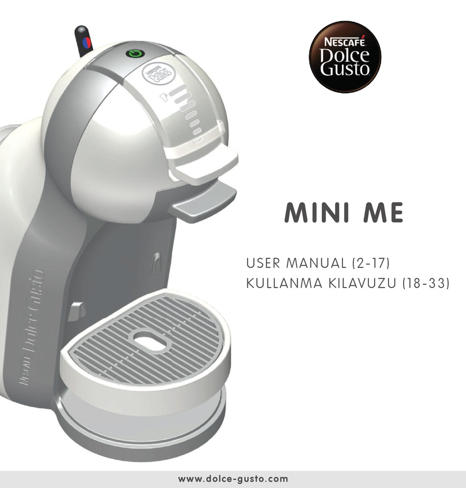 KRUPS NESCAFE DOLCE GUSTO MINI ME USER MANUAL Pdf Download ManualsLib