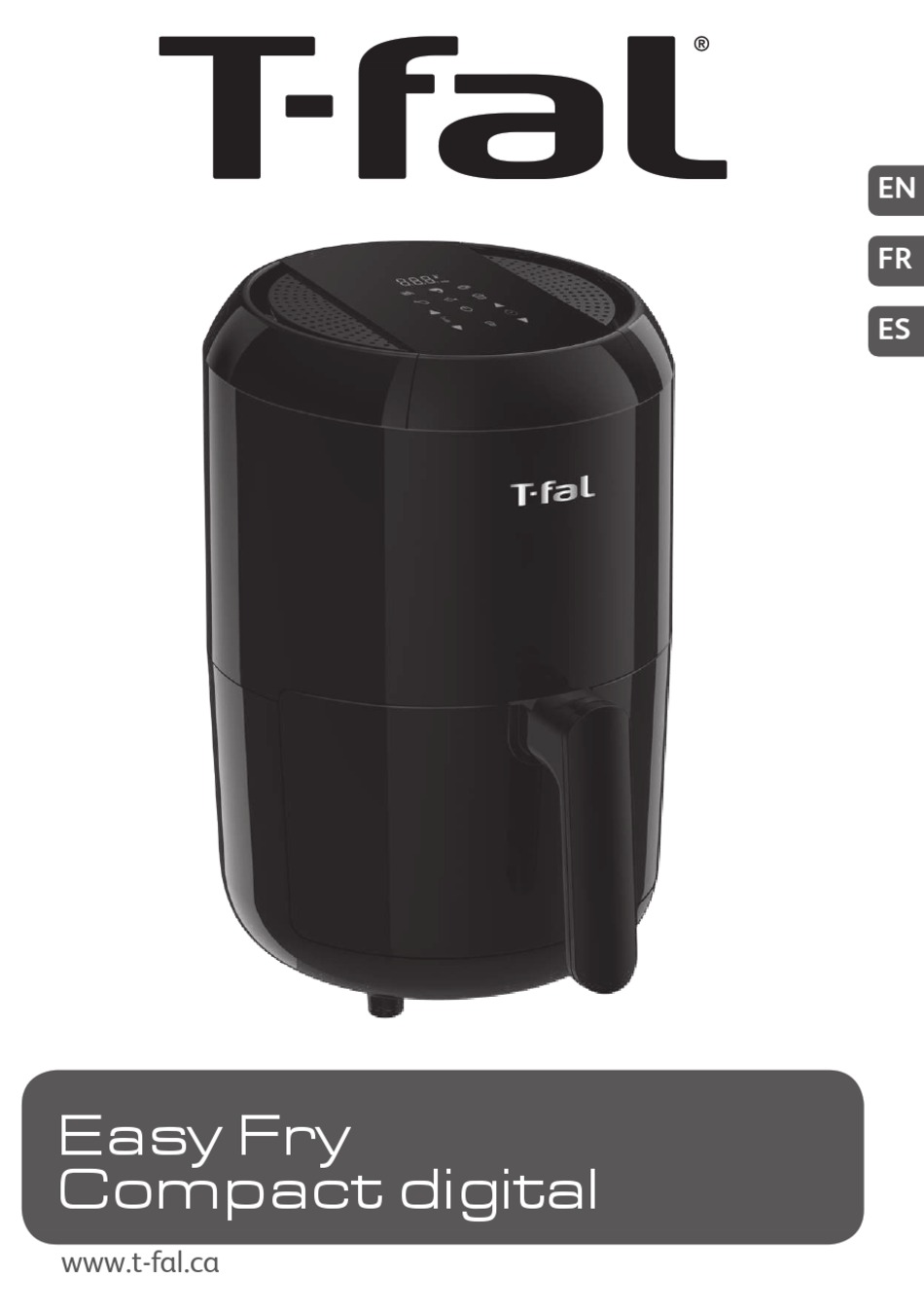 TFAL EASY FRY COMPACT DIGITAL MANUAL Pdf Download ManualsLib
