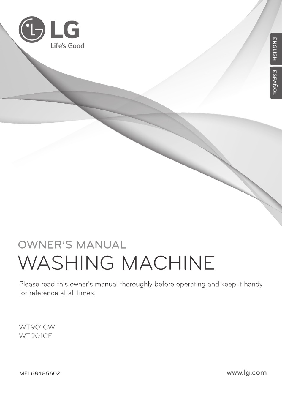 LG WT901CF OWNER'S MANUAL Pdf Download | ManualsLib